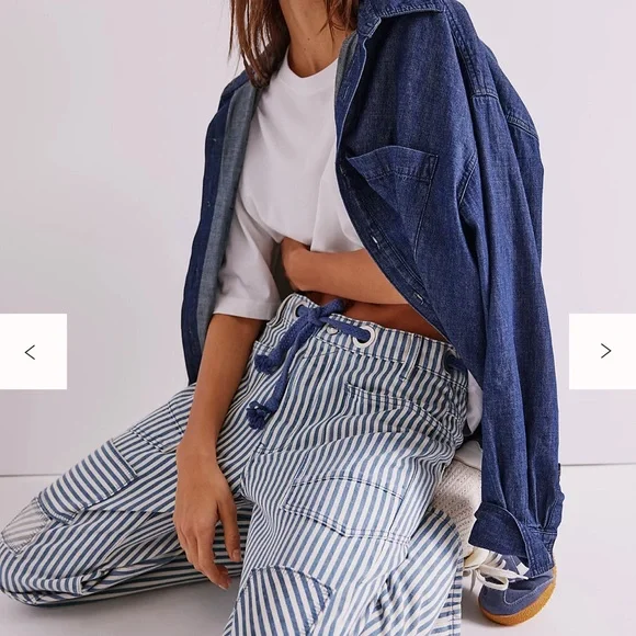 We The Free Moxie Railroad Low-Slung Jeans - Picture 1 of 6